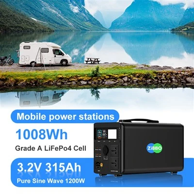Stáisiún Cumhachta Iniompartha 1200W 1008Wh LifePo4 Battery