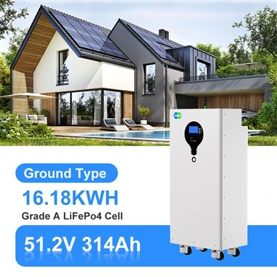 Ceallraí litiam 51.2V 314AH ceallraí LifePo4 Gréine