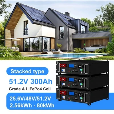 Zbpower Stackable 51.2V 300AH ceallraí litiam litiam 6000 saol timthrialla 15kwh